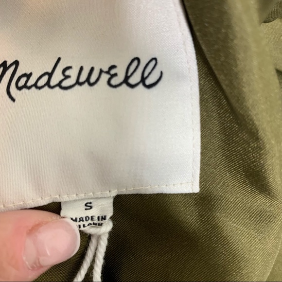 Madewell Eldridge Zip Coat Sherpa Collar Size small - Picture 10 of 16